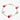 Bracelet with pink and green beads on a gold chain against a white background