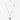 Necklace with green and white beads on a white background